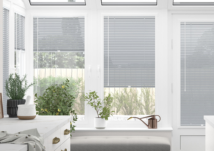 Venetian, Mid Grey - Perfect Fit Blind - Image 3